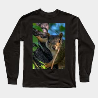 Squirrel Staredown Long Sleeve T-Shirt